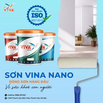 VIVA NANO – TIÊU CHUẨN ISO 9001:2015 >>> DÒNG SƠN VÌ SỨC KHỎE CỘNG ĐỒNG